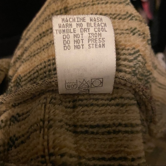 Woolrich Polartec Vintage Plaid Teddy Jacket Collared Full Zip Pockets Outdoor - Picture 9 of 9